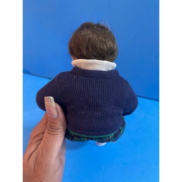 Vintage Marie Obmond mini porcelain doll Tiny Tots Boy Doll - Picture 5 of 6